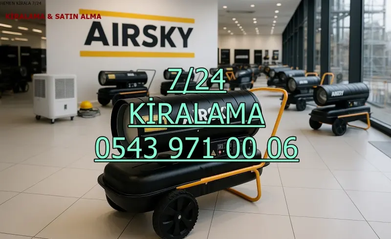 Adana Çukurova Elektrikli Kiralık Isımak Isıtıcı Kiralama Mazotlu Isıtıcılar