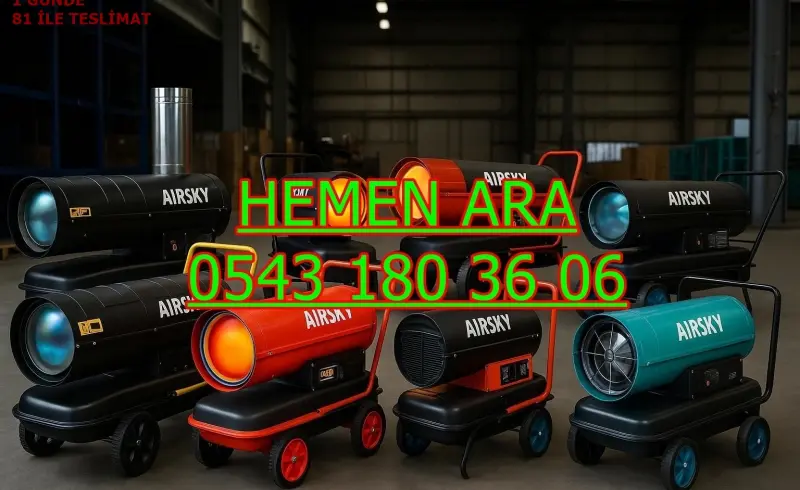 Ankara Etimesgut Elektrikli Kiralık Isımak Isıtıcı Kiralama Mazotlu Isıtıcılar