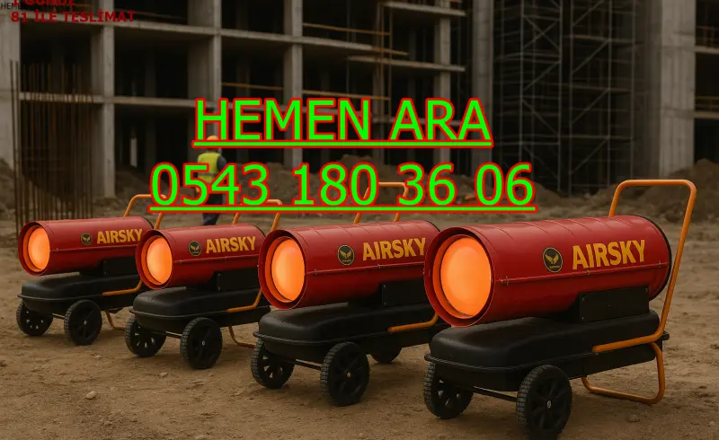 Ankara Sincan Elektrikli Kiralık Isımak Isıtıcı Kiralama Mazotlu Isıtıcılar