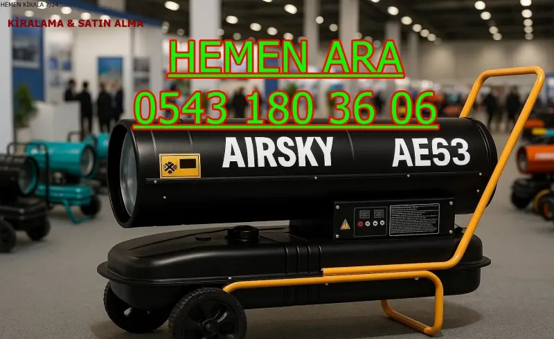 Antalya Konyaaltı Elektrikli Kiralık Isımak Isıtıcı Kiralama Mazotlu Isıtıcılar