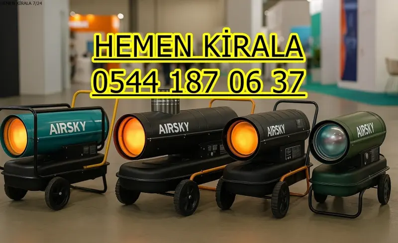 İstanbul Avcılar Elektrikli Kiralık Isımak Isıtıcı Kiralama Mazotlu Isıtıcılar