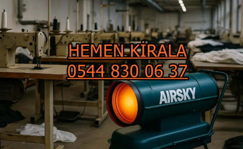 İstanbul Büyükçekmece Elektrikli Kiralık Isımak Isıtıcı Kiralama Mazotlu Isıtıcılar