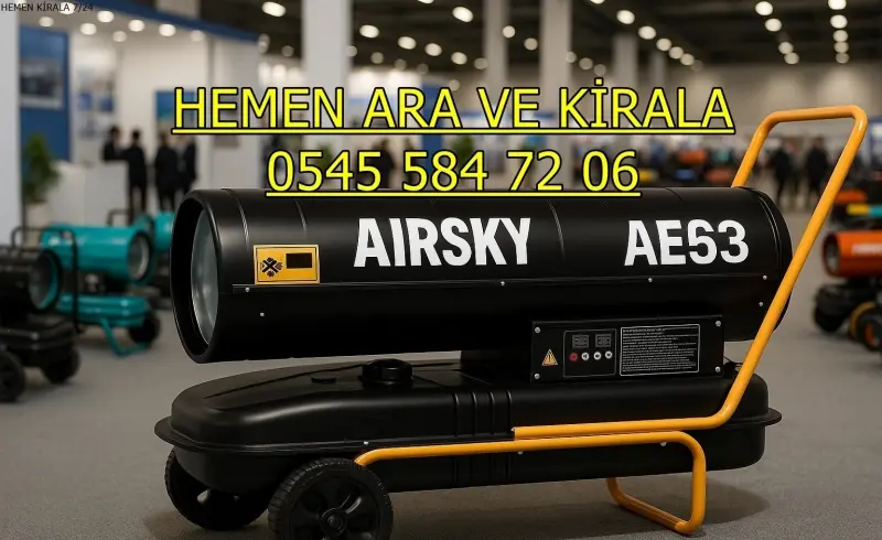 İstanbul Zeytinburnu Elektrikli Kiralık Isımak Isıtıcı Kiralama Mazotlu Isıtıcılar