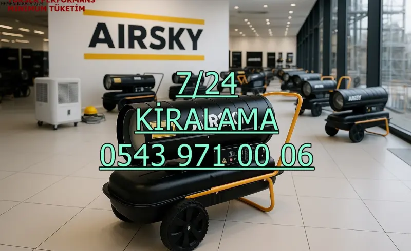 Kocaeli Gebze Elektrikli Kiralık Isımak Isıtıcı Kiralama Mazotlu Isıtıcılar