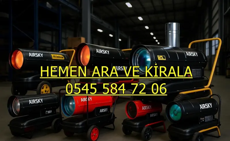 Şanlıurfa Haliliye Elektrikli Kiralık Isımak Isıtıcı Kiralama Mazotlu Isıtıcılar